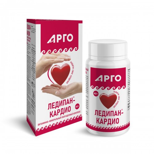 Купить Витаминно-минеральный обогащенный комплекс Ледипан-кардио, капсулы, 60 шт  г. Волгоград  
