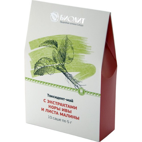Токсидонт-май с экстрактами коры ивы и листа малины  г. Волгоград  