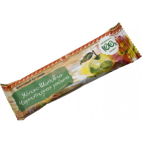 Купить Батончик фруктовый Яблоко-шиповник-черноплодная рябина  г. Волгоград  